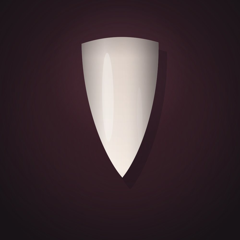 Oval tip in translucent BIAB builder gel