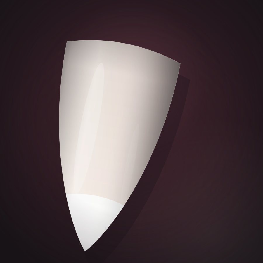 Almond tip with a classic French free edge